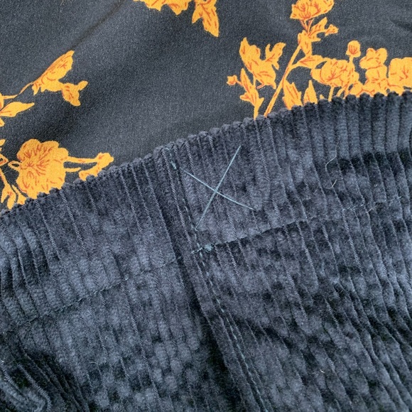 Anthropologie Navy Corduroy Coat - Picture 7 of 7